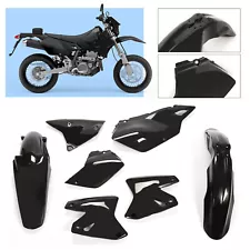 Black Plastic Kit For Suzuki DRZ 400 DRZ400E DRZ400ES All years Motorcycle (For: 2001 Suzuki DRZ400)