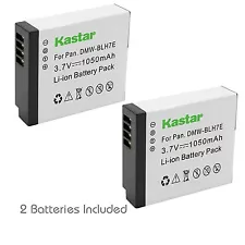 2x Kastar Battery for Panasonic Lumix DMW-BLH7 DMC-GM1 DC-GX850 DMC-GM5 DMC-GF7