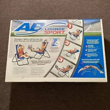 Ab Lounge Sport Abdominal Core Exerciser New In Box Fitness Quest