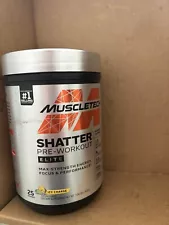 MuscleTech Shatter Elite Pre-Workout for Men & Women energy powder EXP 04/26