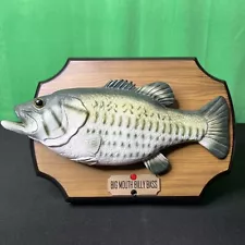 New ListingVtg Big Mouth Billy Bass Gemmy Singing Fish Tested! Animated Wall Mount