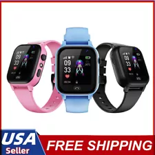 Kids Smart Watch Tracker SIM GSM SOS Call Phone Game Watches For Girls Boys Gift