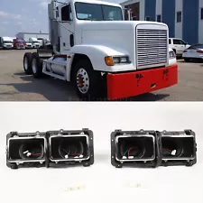 Fit 1989-2003 Freightliner FLD 112 120 Pair Headlight Housing Base LH RH (For: 1998 Freightliner FLD120)