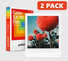 2 x Polaroid Color Instant Film for SX-70 SX70 Land 1000 Sonar One Step Camera