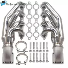 Turbo Exhaust Manifold&Headers For LS1 LS6 LSX GM V8+Elbows T3 T4 to 3.0" V Band