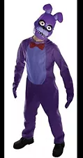 Five Nights Freddy's Bonnie Bunny Halloween Costume Childs Sz Medium 8/10 Rubies