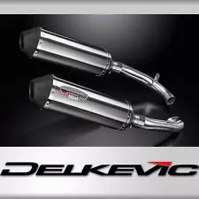 Honda VTR1000F Superhawk 97-03 Slip On 13.5" XOval Stainless Exhaust Muffler Kit (For: Honda)