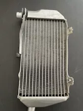 Honda CRF450R Left Side Radiator Cooling 19150-MKE-AF0 OEM Aluminum 2021-2023 (For: 2021 Honda CRF450RX)