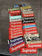 ð¥ð¥GRAIL BUNDLEð¥ð¥supreme box logo stickers lot rare 30 Included!!ð¥ð¥