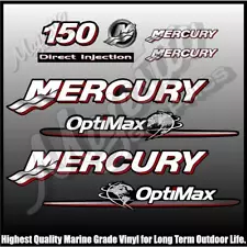 MERCURY - 150 hp - OPTIMAX - OUTBOARD DECALS