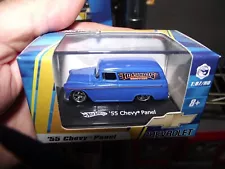 Hot wheels 1/87 1955 chevy panel blue NIB