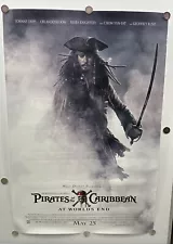 Original PIRATES OF THE CARIBBEAN: AT WORLD'S END - 27”X40” One Sheet Poster