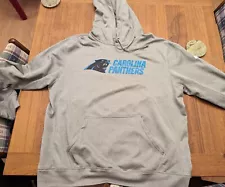 Carolina Panthers Nike Thermal Fit Hoodie L Gray