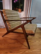 Vintage Selig Z Chair By Poul Jenson - MCM Lounge Chair