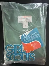 REDUCED! NEW IN PACKAGE Vintage 73 JUNIOR Girl Scout UNIFORM DRESS JUMPER 12 1/2