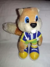 CONKER'S BAD FUR DAY 9" LIVE RELOADED PLUSH without TAGS !!!!very RARE plush!!!