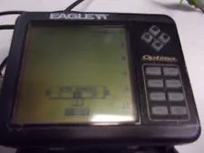 Eagle Optima Fish finder With dash mount and data cables, tested