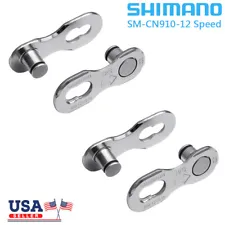 Shimano SM-CN910 12 Speed 2 Pairs MTB Bike Chain Quick Link HG M7100 M8100 M9100