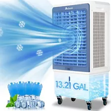 Evaporative Air Cooler 4129 CFM 3 in 1 Water Cooler for Indoor Outdoor garage