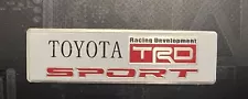 TRD Sport Emblem, Toyota Racing Development, Toyota, TRD Sport Badge