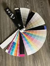 Sherwin Williams Paint Color Code Swatch Fan Book for Interior Design