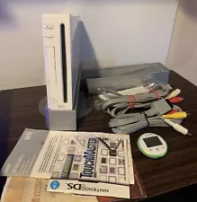 Nintendo Wii Bundle Tested (No Power Cable And Broken Top)