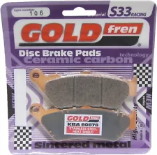 Goldfren S33 Brake Pads Front For Yamaha XT 660 R 2004-2016