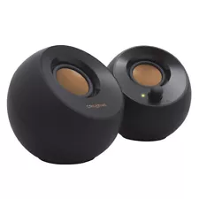 Creative Pebble 2.0 USB-Powered Desktop Speakers with Far-Field Drivers and P...