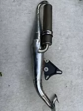 2003 Yamaha Zuma 50 Aftermarket Exhaust Take Off