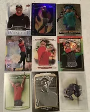 Tiger Woods 18 Card Golf Card Lot