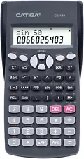 Scientific Calculator 2 Line - for Math (Algebra and Trigonometry), Science, Sta