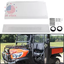 Vented Windshield For Kubota RTV X900 X1120 1120D X1140 Sidekick Full Windscreen