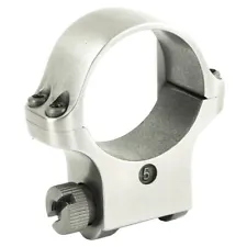 Ruger 90286 Stainless Steel 30mm High SINGLE Scope Ring