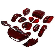 Fairing Body Paint Set For Harley Touring Road Glide 15-Up Mysterious Red Sunglo