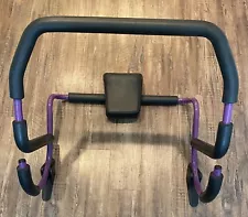 Original Purple Ab Roller Plus Crunch Rocker Abdominal Exercise Leg Stabilizers