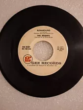 The Regents Gee Records 45 RPM 1961 Runaround Disk Jockey NOT FOR SALE Good Cond