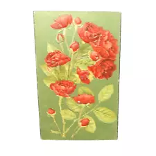 ROSE BUSH EMBOSSED