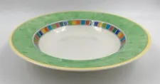 Villeroy & Boch Twist Alea Verde Rim Soup Bowl (s) Green Band