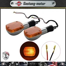 Rear Pair turn signal indicators for Honda V45 Magna VF750C VF700C with stem (For: More than one vehicle)