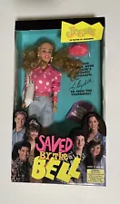 Jessie doll from Saved by the Bell, 1992 Tiger Toys NRFB Some Box Damage