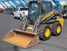 2016 New Holland L220 Skid Steer Wheel Loader Cab Hydraulic Aux Bucket bidadoo