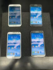 Lot Of 2 Samsung Galaxy Note 2 16GB Verizon. T-Mobile Used Condition B5