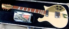 Mint 2016 Rickenbacker 660 Blonde--1 Owner--OHSC--All Case Candy--Classic