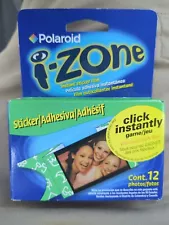 NEW Polaroid I-Zone Instant Pocket Sticker Film 12 photos Exp 2002