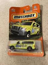 2024 Matchbox Nissan NV Van Los Angeles Tour Bus Toy Car 1:64