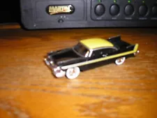 4 3/8" Long Nice Mopar 1958 Plymouth Fury Christine Black / Yellow Free SHIP