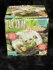 Unique Gardener Venus Fly Trap Garden GrowYourOwn In Glass Terrarium NEW IN BOX