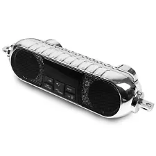 Bluetooth Motorcycle Stereo Speaker Audio MP3 System Radio USB Fit For ATV/UTV