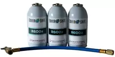 600a, R600 Refrigerant, Enviro-Safe R-600 6 oz can with hose kit #8051