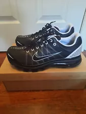 Nike Air Max 2009 Sneakers Size 12 Mens Black/White 486978010 New In Box